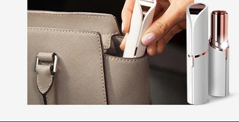 Depilador Portátil Indolor Smarts - Recarregável + Escova de Limpeza + Cabo USB