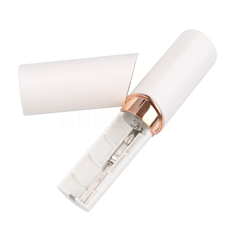 Depilador Portátil Indolor Smarts - Recarregável + Escova de Limpeza + Cabo USB