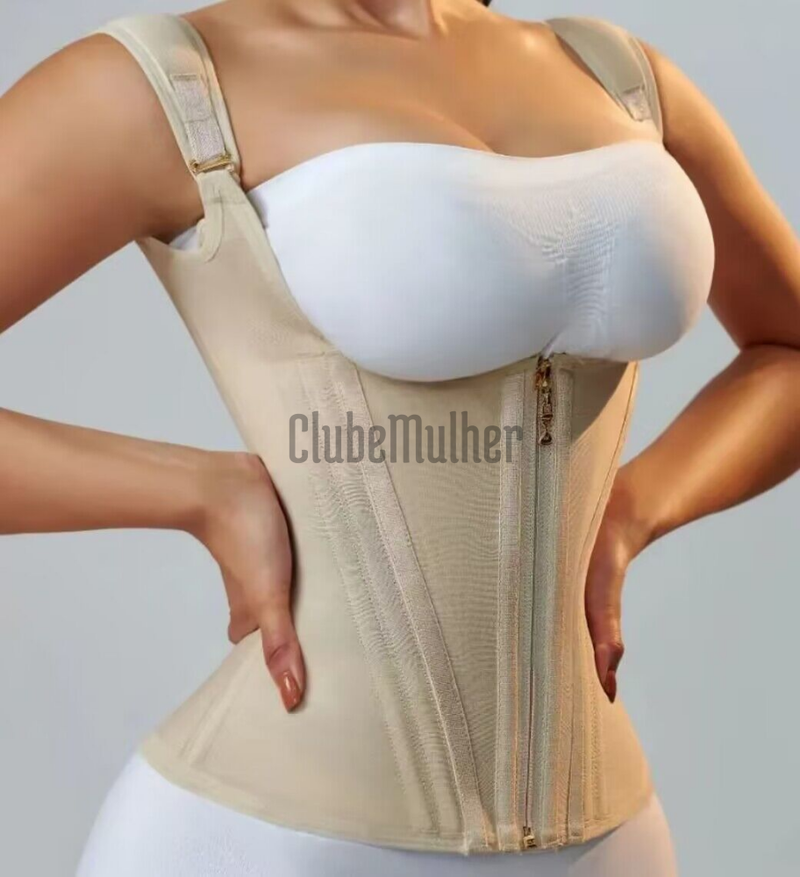 Cinta Modeladora Colete c/ Ziper