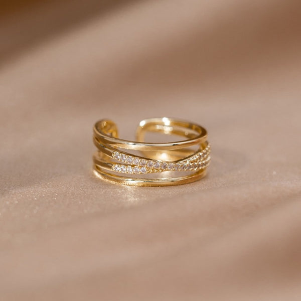 Anel Platô de ouro