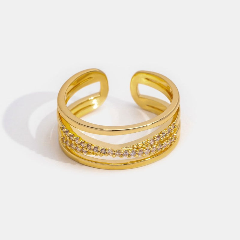 Anel Platô de ouro