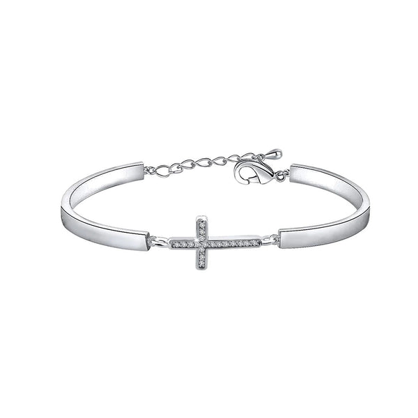 PARA MINHA FILHA - Pulseira Cruz do Amor