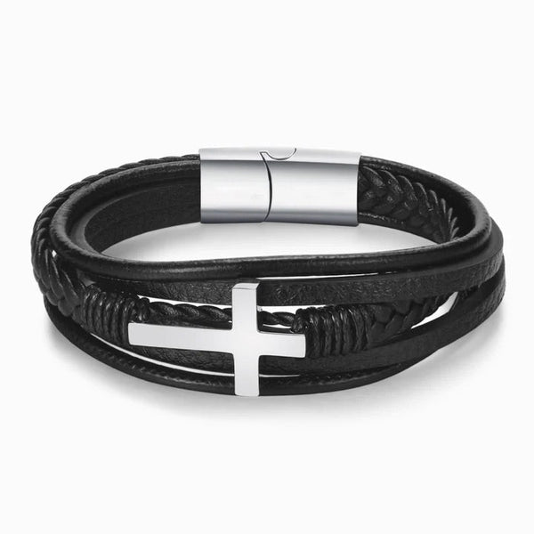PARA MEU FILHO - Pulseira da cruz