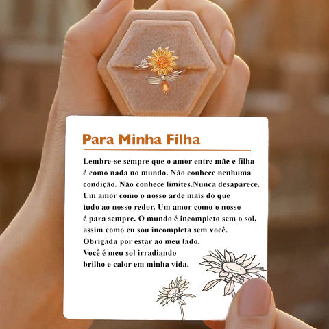 Minha Filha - Anel Girassol