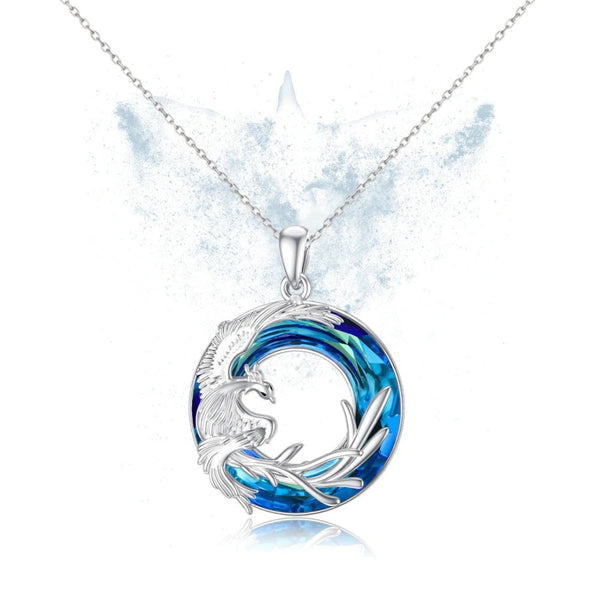 Colar Fenix Crystal | Prata 925
