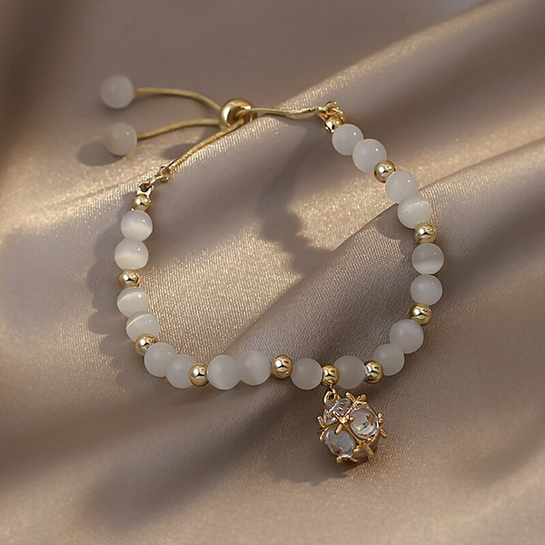 Pulseira Geometric Opala com Ouro 18k