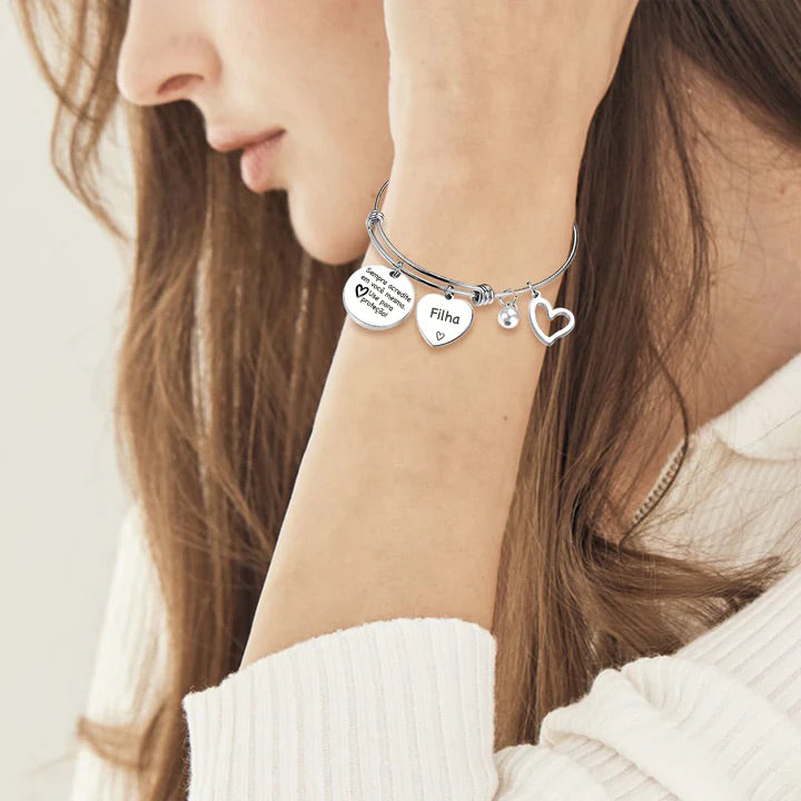 PARA MINHA FILHA - Pulseira Loved One