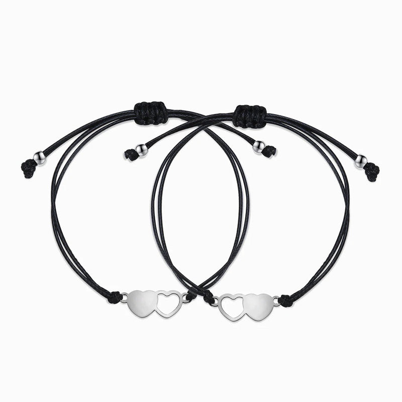 Para minha irmã, conectadas pelo Coração -  Pulseiras