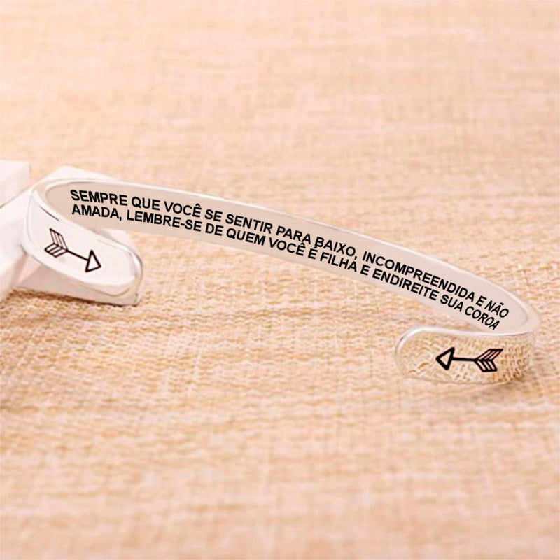 PARA MINHA FILHA - BRACELETE RAINHA
