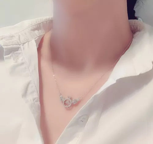 Colar Asas de Anjo com Ouro 18k