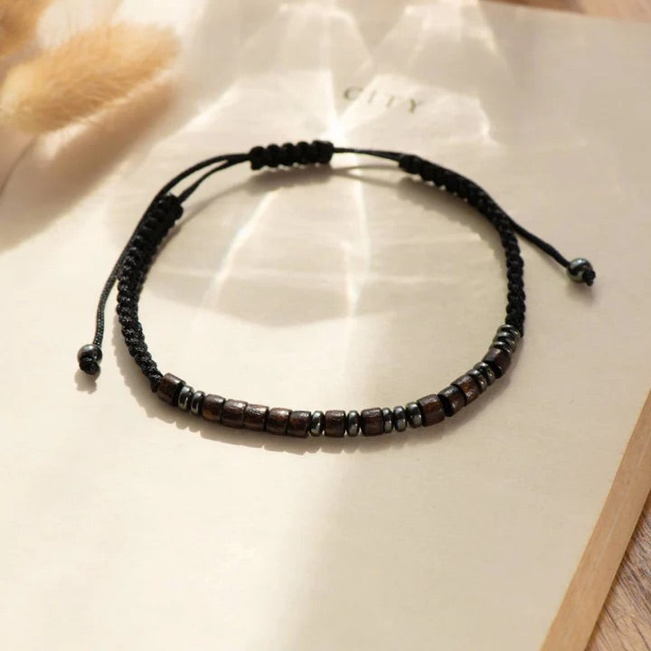 PARA MEU FILHO - Pulseira "EU TE AMO" Código Morse