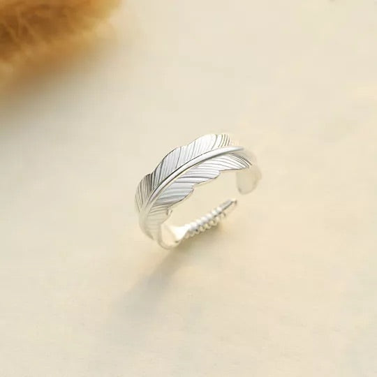 Para Meu Marido no Céu - Anel Pena de Anjo