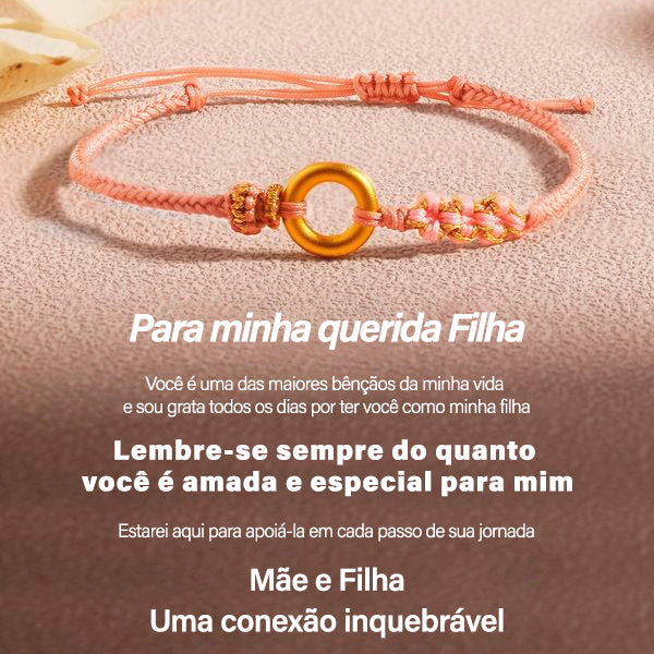 MÃE E FILHA - Pulseira Conexão Inquebrável