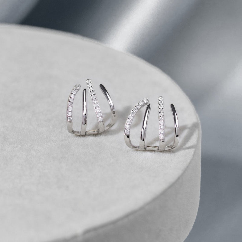 Brincos de cristal Layla